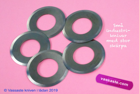 Slipning av industriknivar