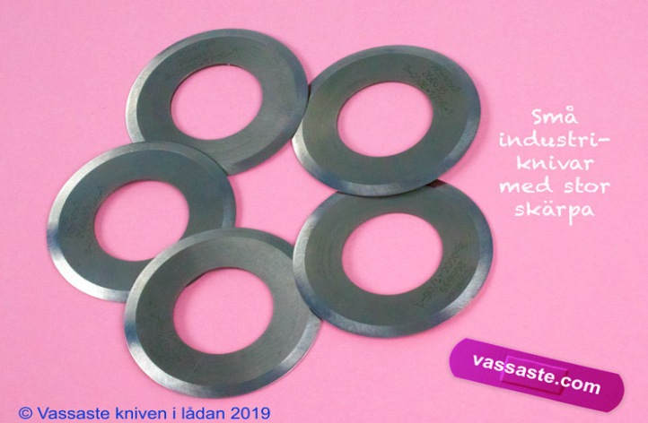 Slipning av specialskär och knivar till industrier