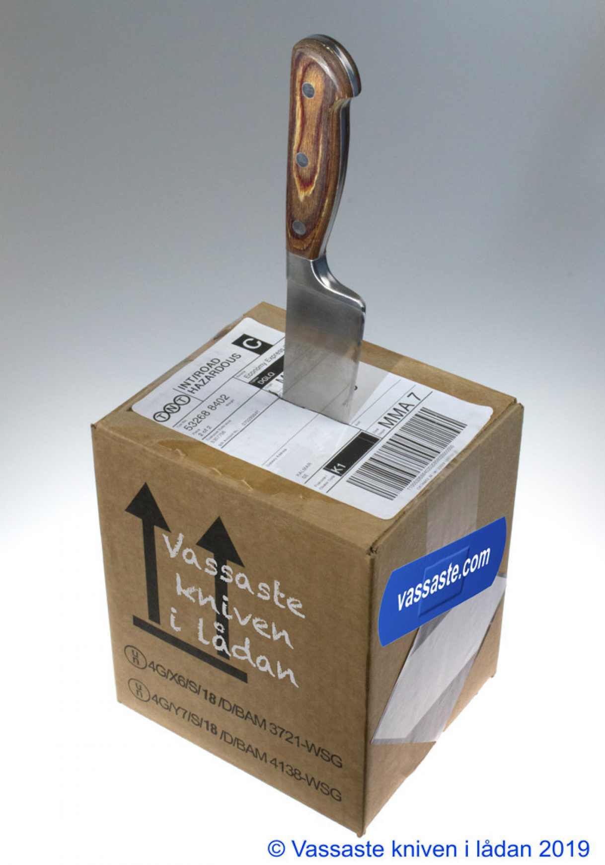 Skicka knivar på slipning