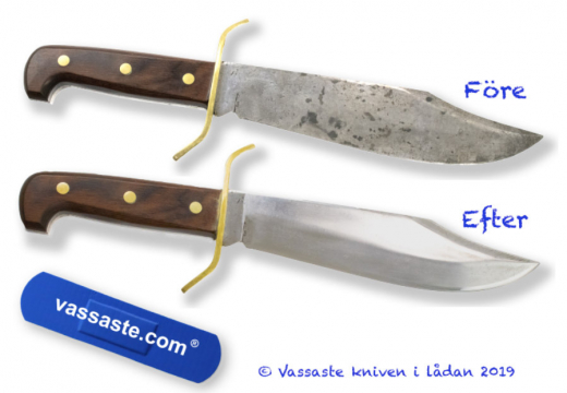 Skicka dina slöa och skadade knivar på slipning - Knivslipning - Slipa knivar